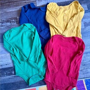 Colorful Primary Onesies